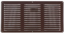 Air Vent 8 in. H X 16 in. L Brown Aluminum Undereave Vent, Pack of 24