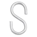 Hampton Medium Zinc-Plated Silver Steel 2.125 in. L S-Hook 55 lb 1 pk, Pack of 20