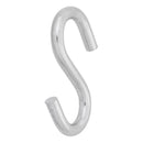 Hampton Medium Zinc-Plated Silver Steel 2.75 in. L S-Hook 160 lb 1 pk, Pack of 20