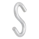 Hampton Small Zinc-Plated Silver Steel 1 in. L S-Hook 20 lb 1 pk, Pack of 20