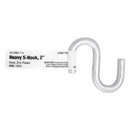 Hampton Small Zinc-Plated Silver Steel 2 in. L S-Hook 150 lb 1 pk, Pack of 20