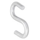 Hampton Small Zinc-Plated Silver Steel 2 in. L S-Hook 150 lb 1 pk, Pack of 20