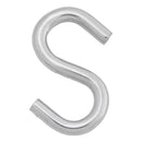 Hampton Small Zinc-Plated Silver Steel 2.5 in. L S-Hook 250 lb 1 pk, Pack of 20