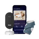 Duo (Gen 3) - All-in-One Smart Baby Monitoring Bundle with Sock & 2K HD Cam - Bedtime Blue