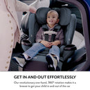 Gold Revolve 360 Extend All-in-One Rotating Convertible Car Seat - Flint