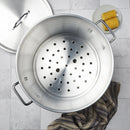 3pc 32qt Steamer Set - Carbon Steel Nonstick Cookware