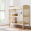 Changing Table with Water-Resistant Changing Pad - Driftwood