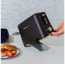 KitchenSmith by Bella 2 Slice Toaster - Black