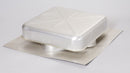 Air Vent 3.6 in. H X 15 in. W X 16 in. L White Aluminum Roof Vent, Pack of 6