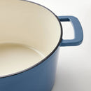 7.5qt Enamel Dutch Oven - Blue