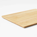 Nonslip Rubberwood Cutting Board - Natural Wood