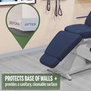 M-D Building Products 4 in. H X 0.08 in. W X 60 ft. L Dry Back Silver Gray Vinyl Wall Base