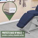 M-D Building Products 4 in. H X 0.08 in. W X 60 ft. L Dry Back Snow White Vinyl Wall Base