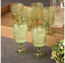 14 Oz. Acrylic All Purpose Goblet (Set of 6) - Green