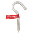 Hampton Small Stainless Steel 4.8125 in. L Clothesline Hook 300 lb 1 pk, Pack of 5