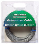 Tie Down Engineering 3/16 in. D X 100 ft. L Galvanized Steel Aircraft Cable