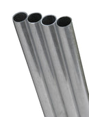 K&S 3/8 in. D X 3 ft. L Round Aluminum Tube, Pack of 4