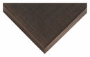 Condor Outdoor Entrance Mat, 3 ft 3 in L, 2 ft 8 in W, 3/8 in Thick, Rectangle, Black - 6LUN0