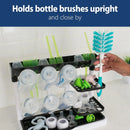 Bottle Drying Tower: Freestanding, Countertop, Polypropylene & ABS Material