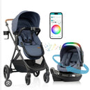 Shyft Intuiti+ Travel System with Revolve180 LiteMax NXT - Flint