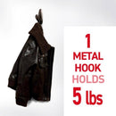 3M Command 4-1/8 in. L Oil Rubbed Bronze Metal Large Forever Classic Coat/Hat Hook 5 lb. cap. 1 pk