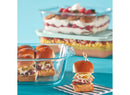 Glass Deep Casserole Dish - 9x13 Inches