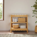 Swell Changing Table - Natural Walnut