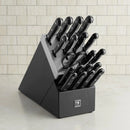 Self-Sharpening Knife Block Set - Black