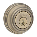 Kwikset SmartKey Antique Brass Metal Deadbolt