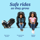 TrioGrow SnugLock 3-in-1 Car Seat - Warren Black