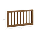 Toddler Bed Conversion Kit - Natural Walnut