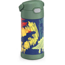 Kids' 12oz Stainless Steel FUNtainer Water Bottle - Dinosaurs