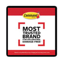 3M Command Small Plastic Designer Hooks 2.125 in. L 2 pk, Pack of 6