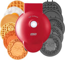 Mini Griddle And Waffle Multimaker With 7 Removable Plates