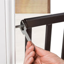 Decorative Walk-Thru Pet and Baby Gate - Pine/Slate