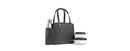 Laketown Lunch Bag with Containers and SS Water Bottle - Black