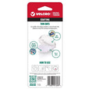 VELCRO Brand Thin Clear Small Nylon Hook and Loop Fastener 5/8 in. L 15 pk, Pack of 6