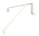 Knape & Vogt John Sterling White Steel Shelf/Rod Bracket 12 Ga. 10 in. L 250 lb, Pack of 20