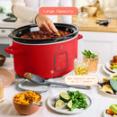 6 qt Programmable Slow Cooker - Tomato Red