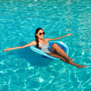 Spring Float Papasan Pool Lounger with Hyper-Flate Valve - Blue