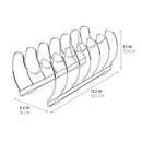 Freestanding Metal Cookware Organizer