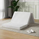 Foldable Comfort Foam Mattress - White