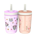 15oz Minnie Mouse Tumbler Set - Pink/Orange