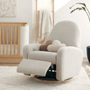Nami Electronic Recliner and Swivel Glider Recliner with USB Port - Performance Beach Eco-Weave with Light Wood Base