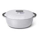 8qt Dutch Oven With Lid - Gray