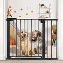 Auto Close Dog Safety Gate - Black