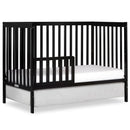 Synergy Black 5-in-1 Convertible Crib - Black