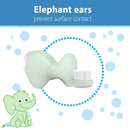 Infant-to-Toddler Training Toothbrush Set - Mint Elephant