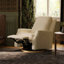 Recliner and Swivel Glider - Ivory Boucle