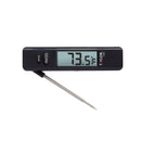 Compact Digital Folding Probe Meat Thermometer - Silver